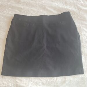 Ajua Black High-Waist Golf Skirt